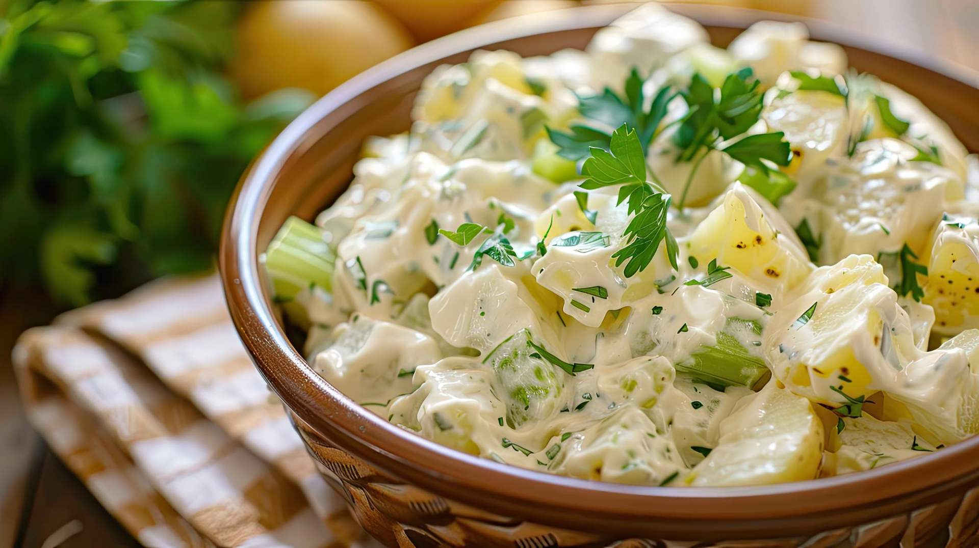 Bestseller Kartoffelsalat nach Hausfrauen Art ,Salate mit Kartoffeln