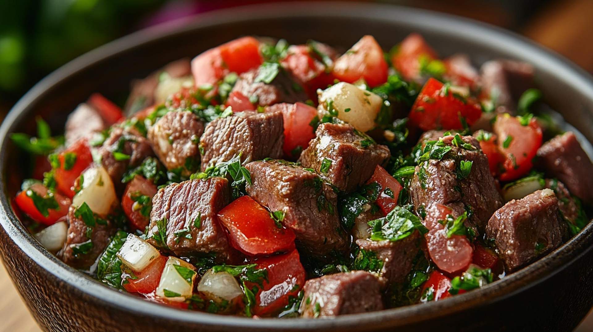 Ungarischer Rindfleischsalat,Salate mit Fleisch